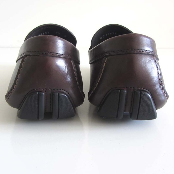 SALVATORE FERRAGAMO Sardegna buckle drivers 9 1/2 - Picture 7 of 8